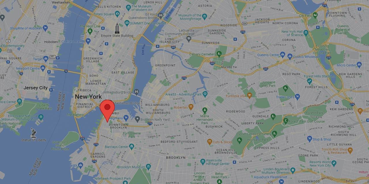 New York map